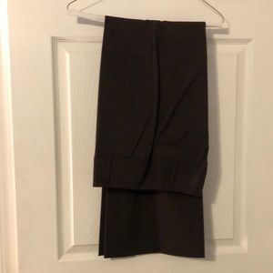 The Limited Dark Brown Suit Pants